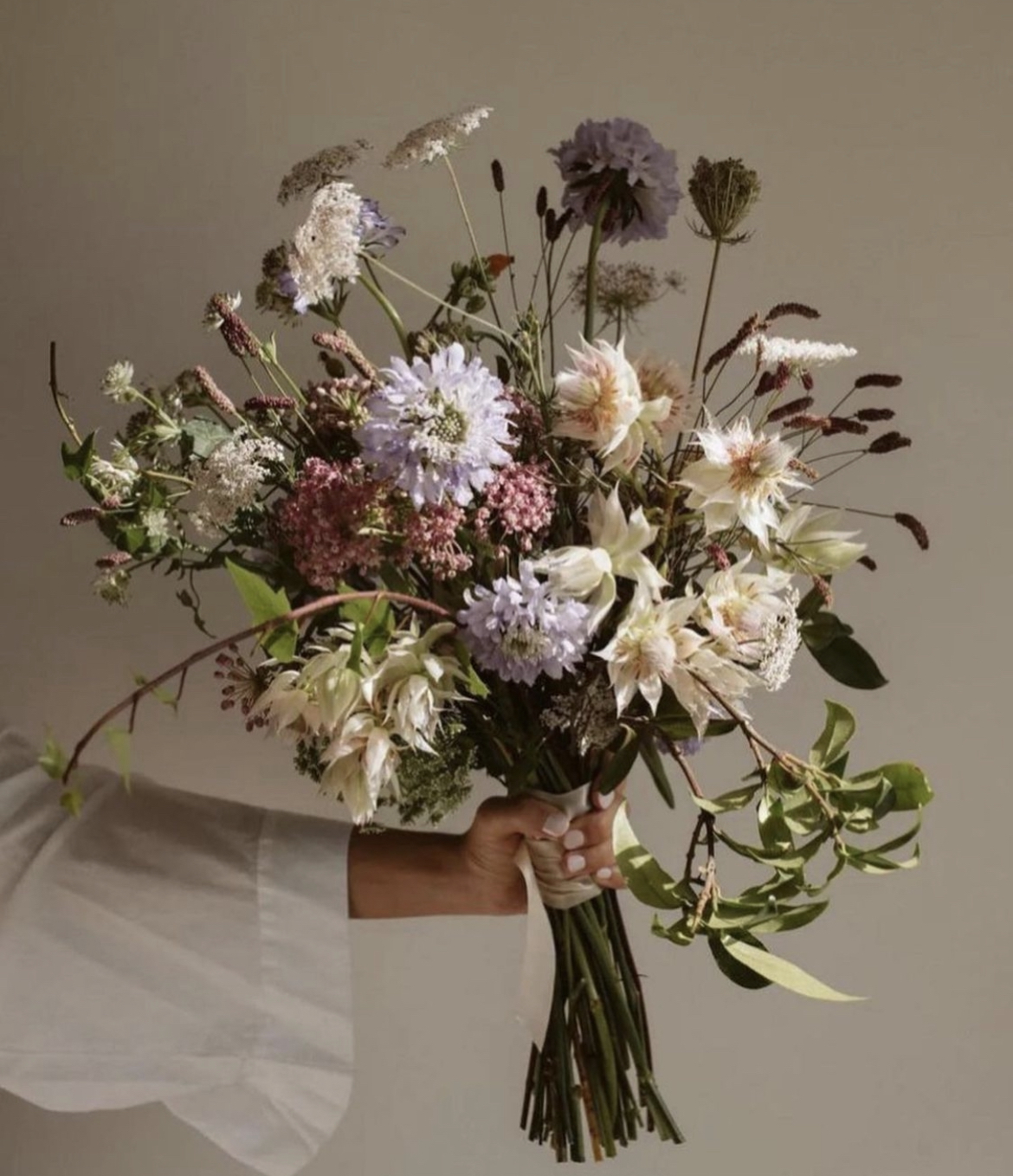Un ramo de flores de papel para Marta - Flores, ramos de novia de papel